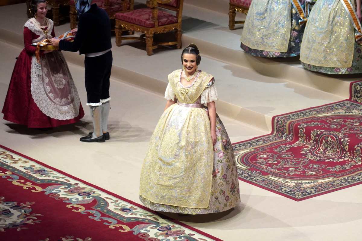 Exaltación de María Estela Arlandis como Fallera Mayor de Valencia 2024